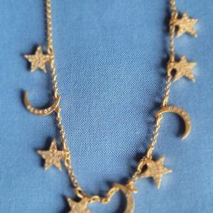 India Hicks moon/stars necklace, NIB